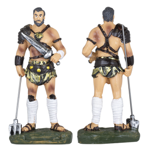 Figura resina Tole10. Gladiador. T. 13 c