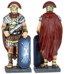 Figura resina Tole10. Romano. T. 13 cm