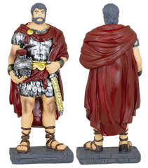 Figura resina Tole10. Romano T. 13 cm