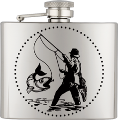 Petaca inox. Capacidad: 4 OZ ALBAINOX
