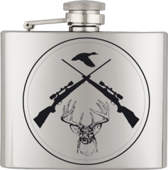 Petaca inox. Capacidad: 4 OZ ALBAINOX