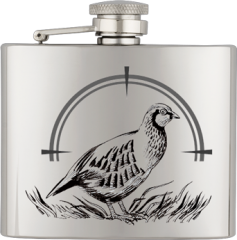 Petaca inox. Capacidad: 4 OZ ALBAINOX