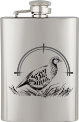 Petaca inox. Capacidad: 8 OZ ALBAINOX