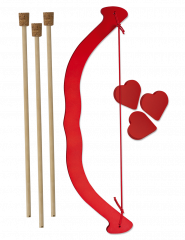 Arco de madera Rojo