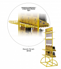 accesorio expositor 90148. (4 bandejas)