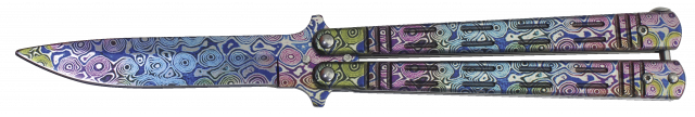 abanico albainox 3D damasco colofull.