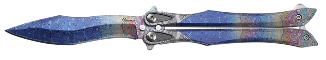 Navaja Abanico Albainox 3D azul