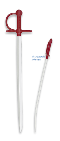 Mini Espada Estoque Torero. Total: 17 cm