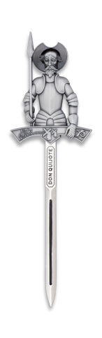 Mini Espada Don Quijote. Total: 17cm