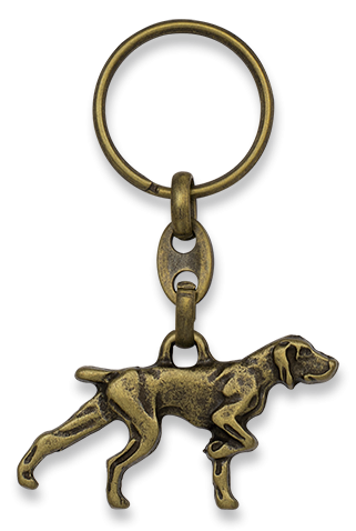 llavero oro viejo podenco