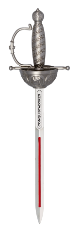 Espada Zinc conquistadores.18 cm TOLE10