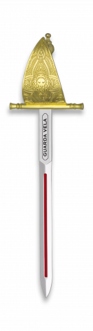 Espada zinc GUARDA VELA.17.7 cm. TOLE10