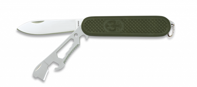 Navaja ALBAINOX USOS.Verde.7 usos 7.6cm