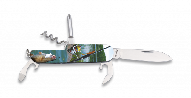navaja 6 usos 3D Pesca