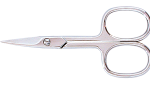 Tijeras manicura Acero Inox 3 (1/2)" cur