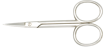 Tijeras manicura Acero Inox 3 (1/2)" cur