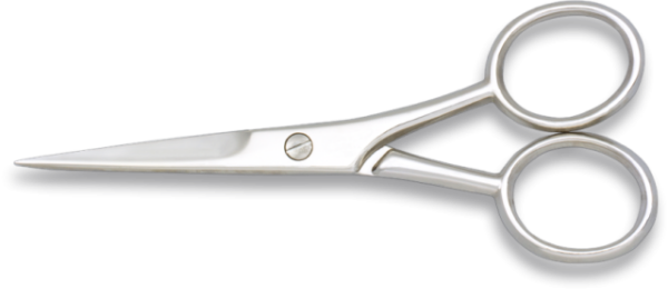 Tijeras para bigote Acero Inox 4 (1/2)"