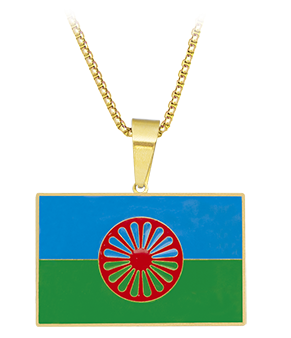 Colgante Bandera Gitana