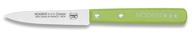Cuchillo PATATERO NOGENT. Madera Verde