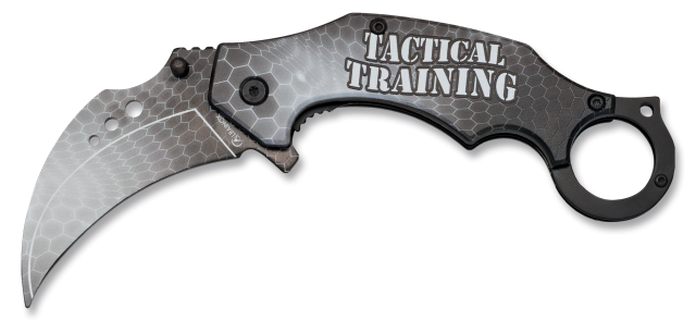 navaja Albainox KARAMBIT entrenamiento