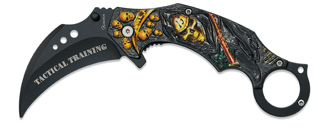 navaja Albainox FOS Karambit entrenamien