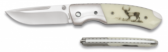navaja albainox deluxe ciervo. 8cm