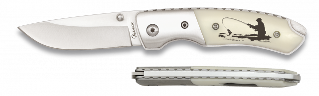 navaja albainox deluxe pesca. hoja 6.5