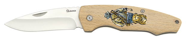 navaja Albainox cacha madera. hoja: 7.5