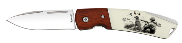 Navaja Albainox madera / ABS. Caza. Hoja