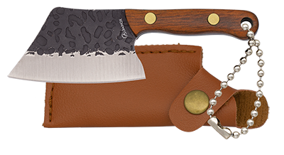cuchillo mini / hoja "antique".funda. h4