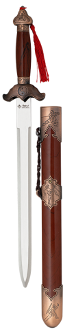 Espada Tole 10 "Yin  Yang"  Total: 45 cm