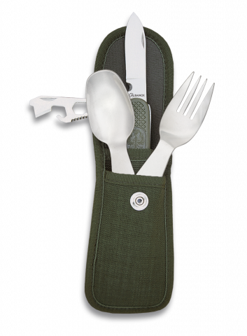 Set CAMPING ALBAINOX. Con Funda.