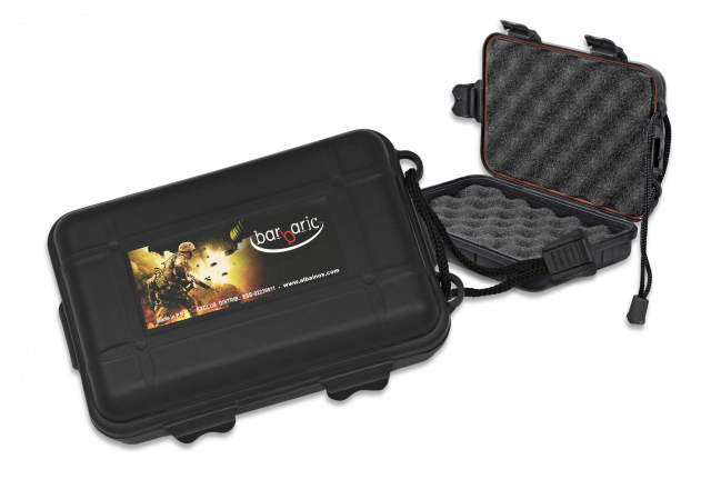 Caja ABS Negra (12x8x4)