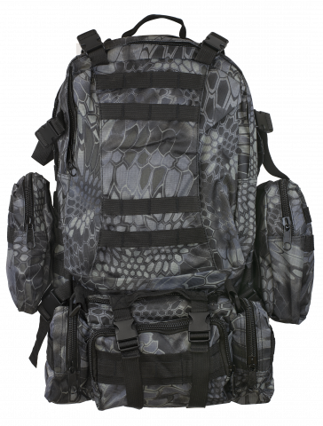 Mochila Barbaric Black Phyton Camo 50L