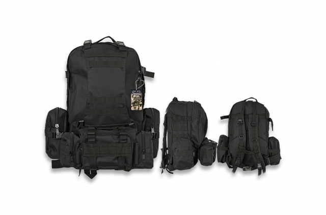 Mochila Barbaric  Negra 50L