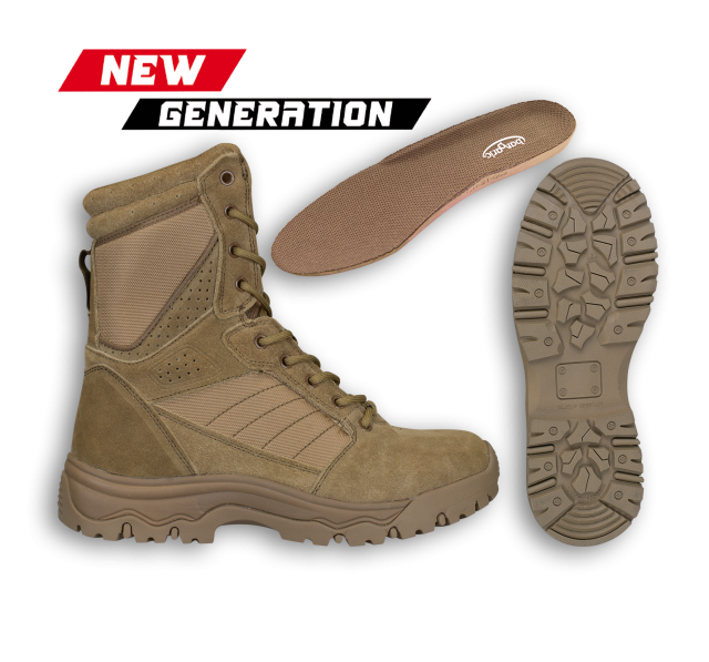 Bota Barbaric COYOTE piso compuesto. T43