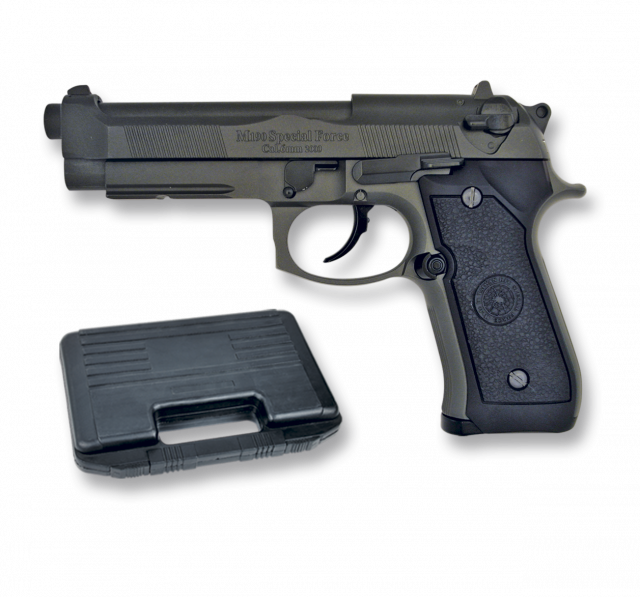 Pistola.Blow Back.Maletin.Full Metal.HFC