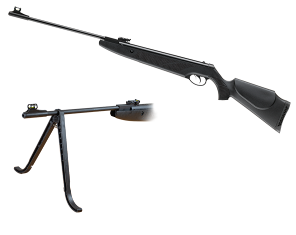 Rifle EKOL MAJÖR. Aire. 4.5 cal. Negro