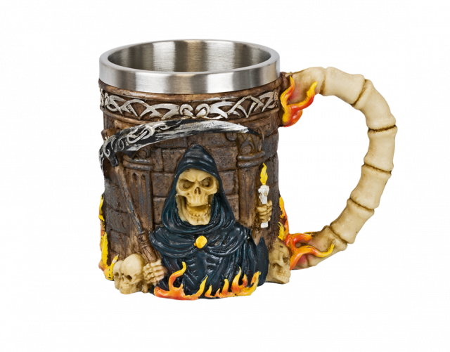 taza decoración "La muerte" 12 cm