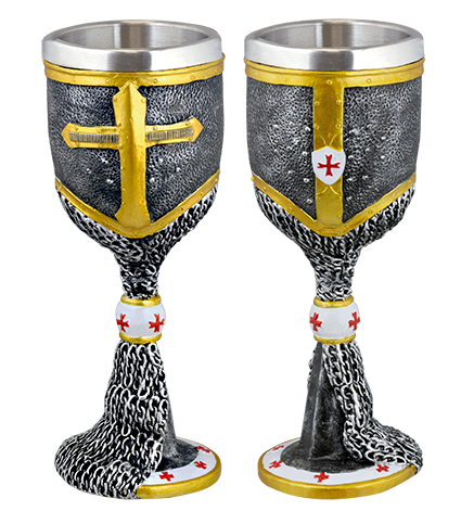 copa resina. Templarios Cota de Malla