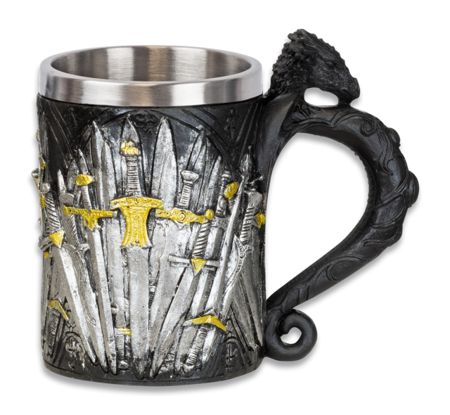 taza resina espadas