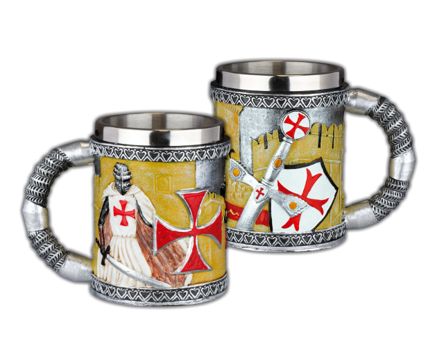 taza resina templaria Knight