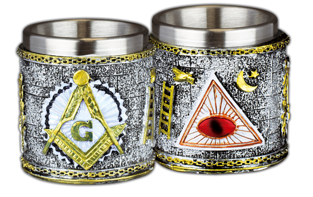 vaso chupito Masones