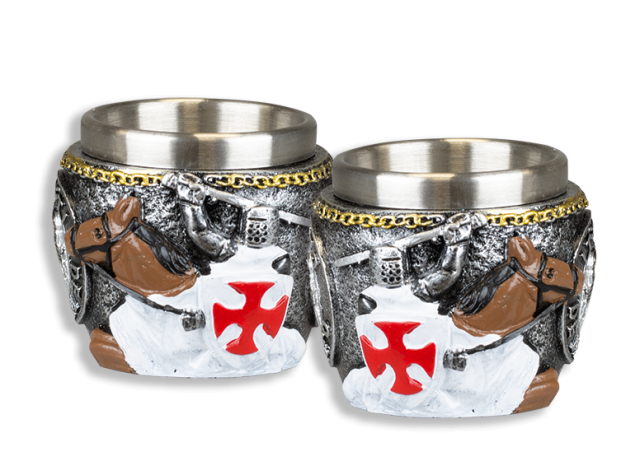 vaso chupito templario Tole 10