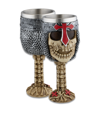 copa calavera Tole10 cruz templaria