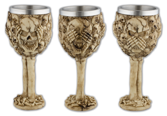 copa resina Tole10 3 calaveras