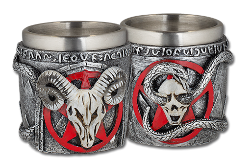 Vaso chupito Resina Gótico