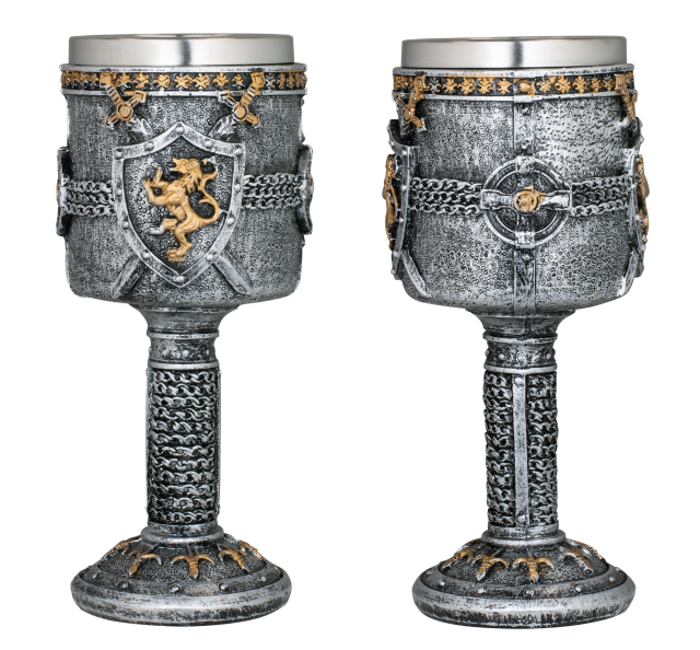 Copa Resina ornamentación Escudo león To