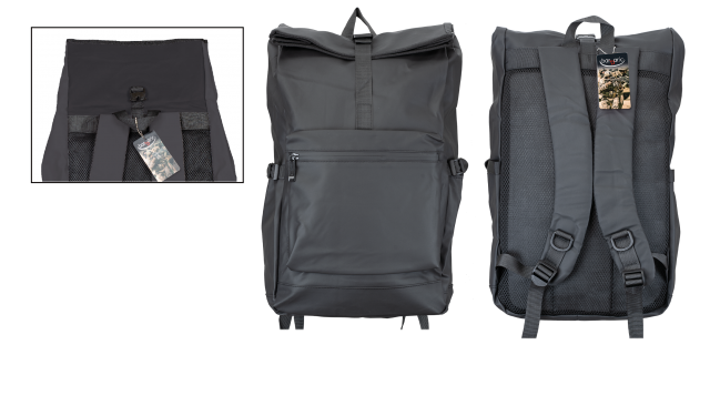Mochila plegable Barbaric Negra