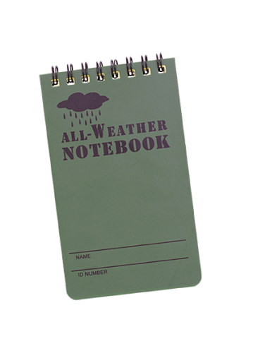 Libreta waterproof 15 * 10 cm